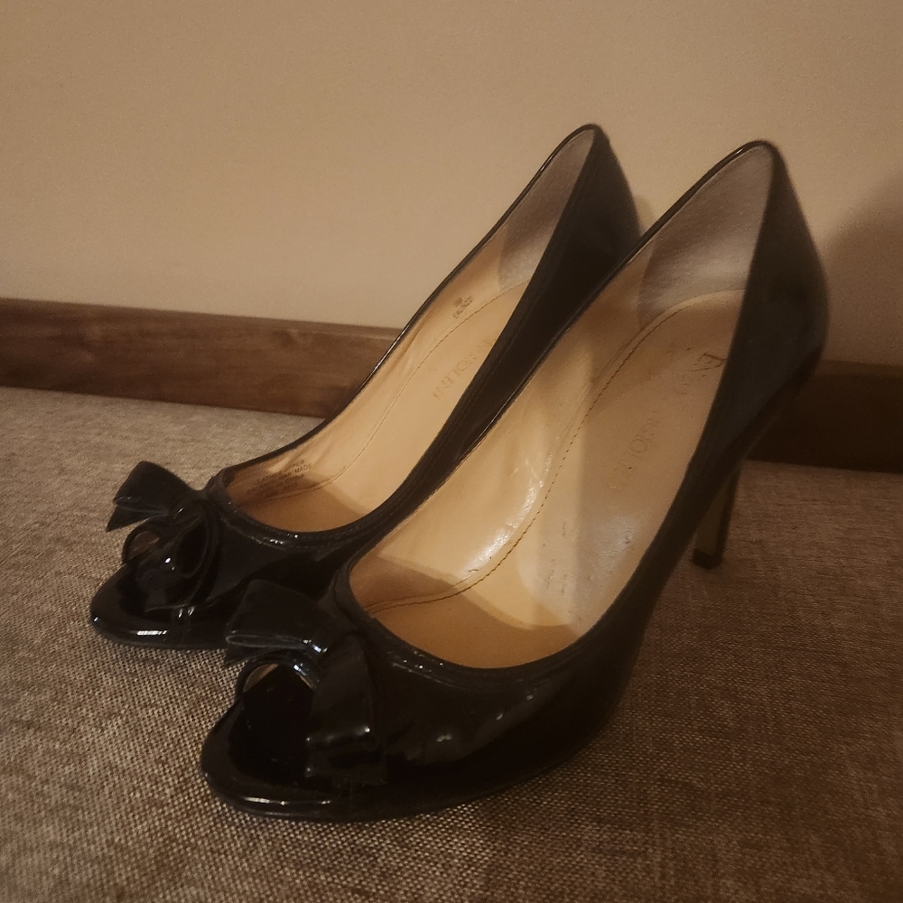 Enzo Angiolini peep toe pumps-final price